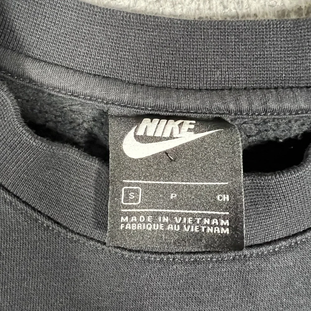 Nike Sweater Mens Small Black Barstool‎ Sports Club Fleece Casual Preppy Portnoy